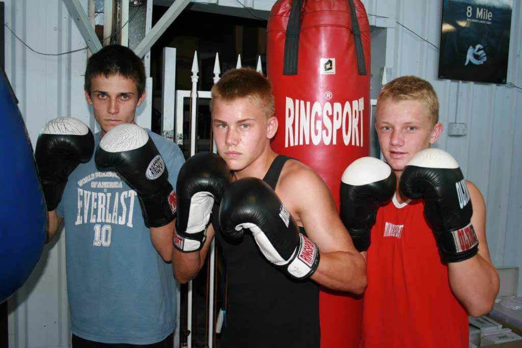Boxing team,